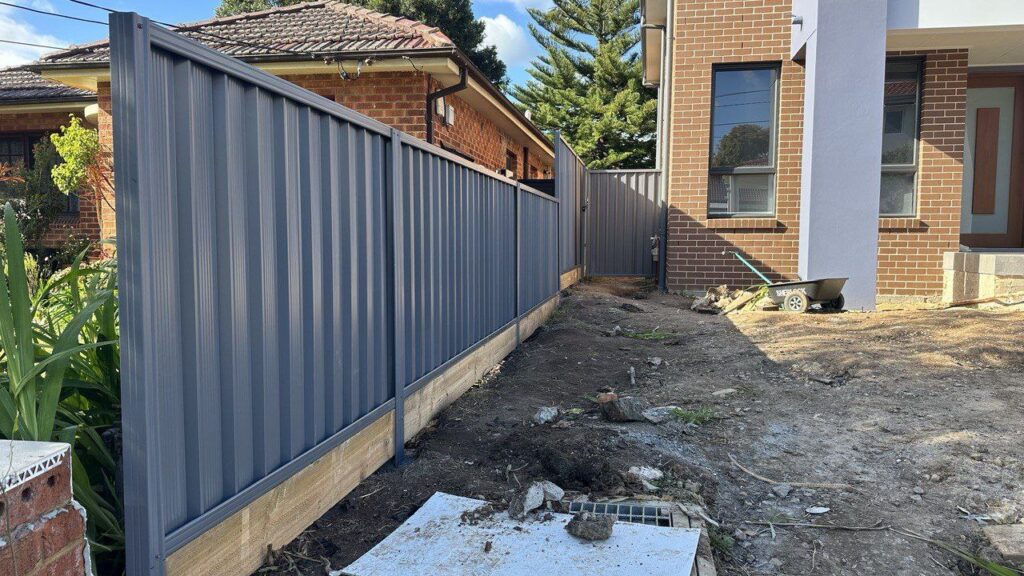 Colorbond fencing in sydney