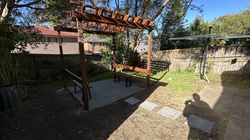 pergola installation landscaping sydney