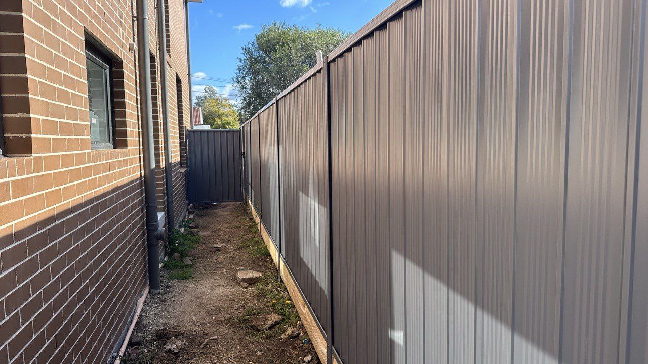 colorbond fence installation in sydney