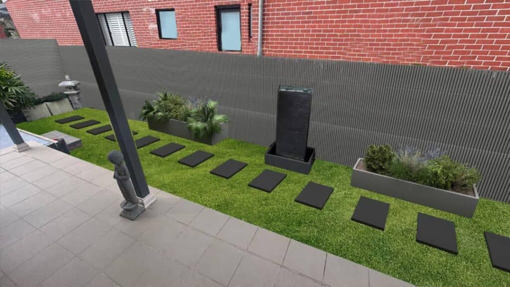 3d landscaping design project