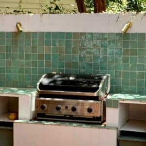 BBQ area installation