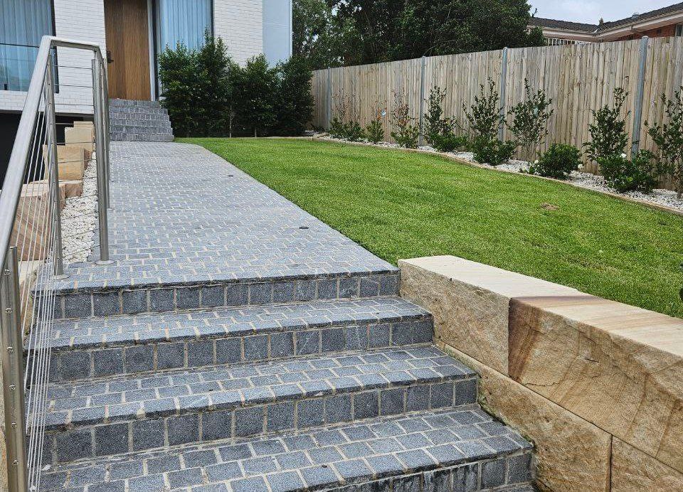 paved footpaths in Sydney