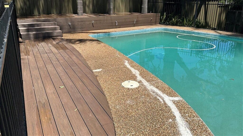 Composite pool deck, Carlingford