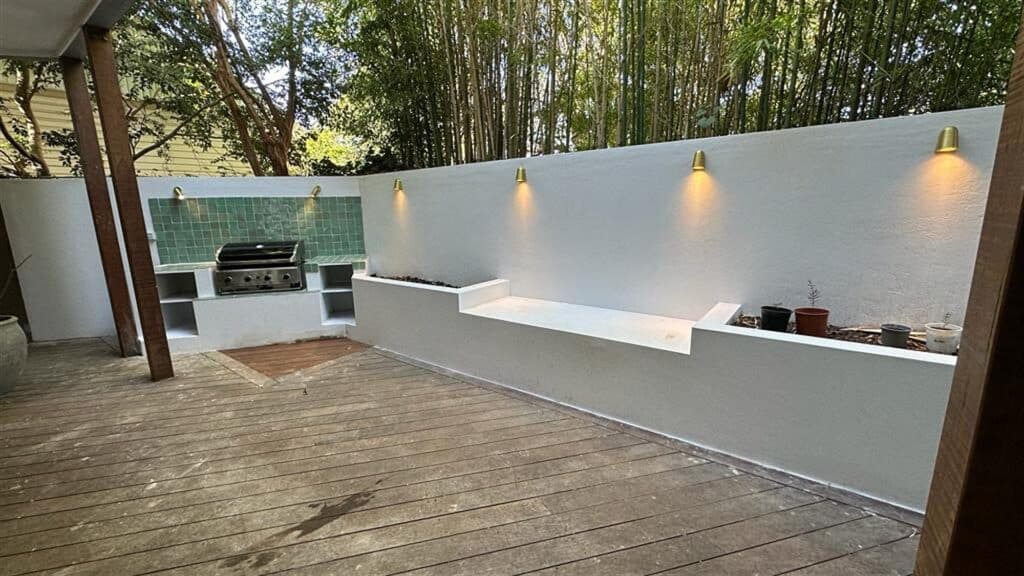 Courtyard planters and garden lighting, Hunters Hill